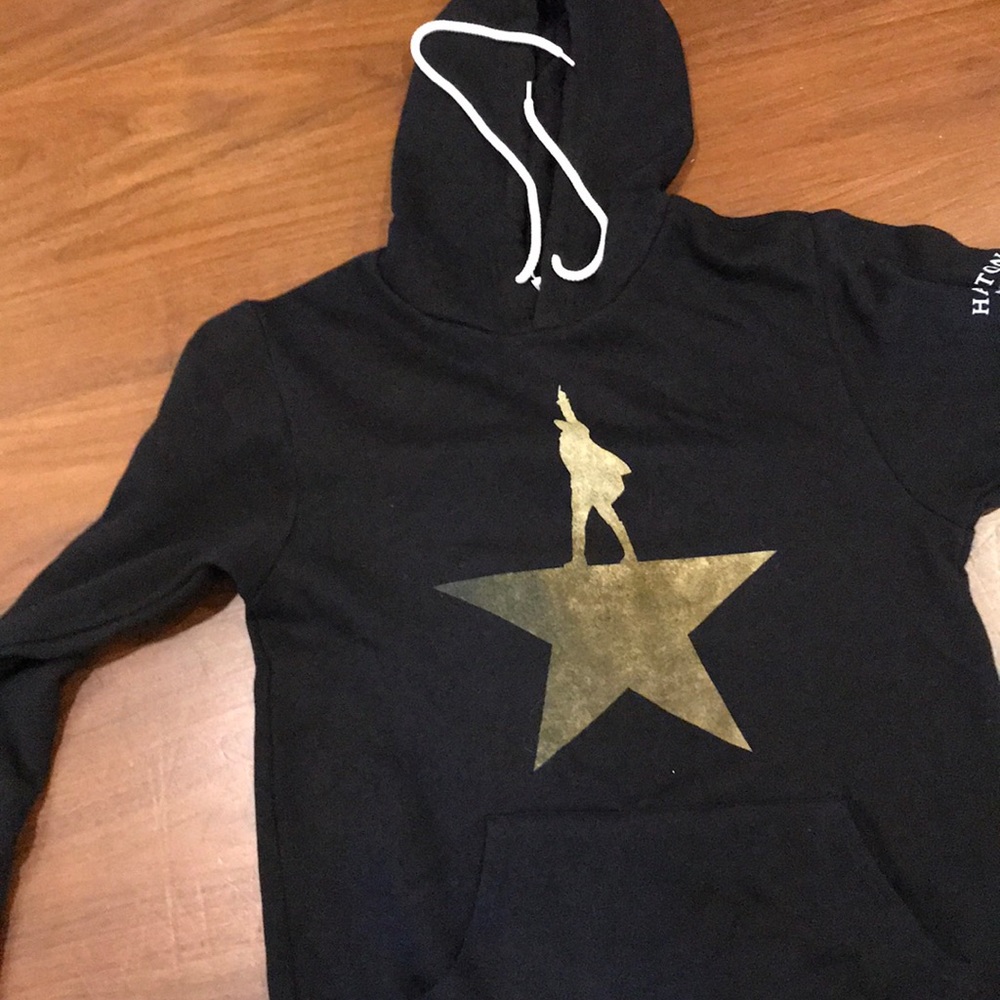 hamilton hoodie!!